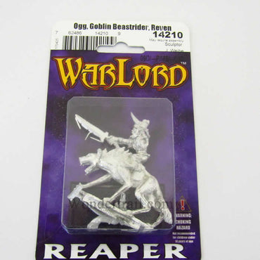 RPR14210 Goblin Beastrider Reven Captain Miniature 25mm Heroic Scale (ONLINE ORDER ONLY)
