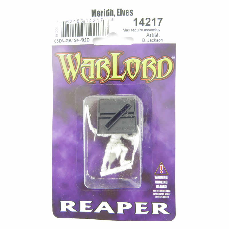 RPR14217 Meridh Elven Sergeant Miniature 25mm Heroic Scale Warlord (ONLINE ORDER ONLY)