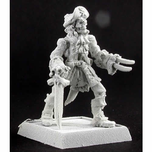 RPR14218 Baron Lebone Razig Captain Miniature 25mm Heroic Scale (ONLINE ORDER ONLY)