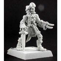 RPR14218 Baron Lebone Razig Captain Miniature 25mm Heroic Scale (ONLINE ORDER ONLY)