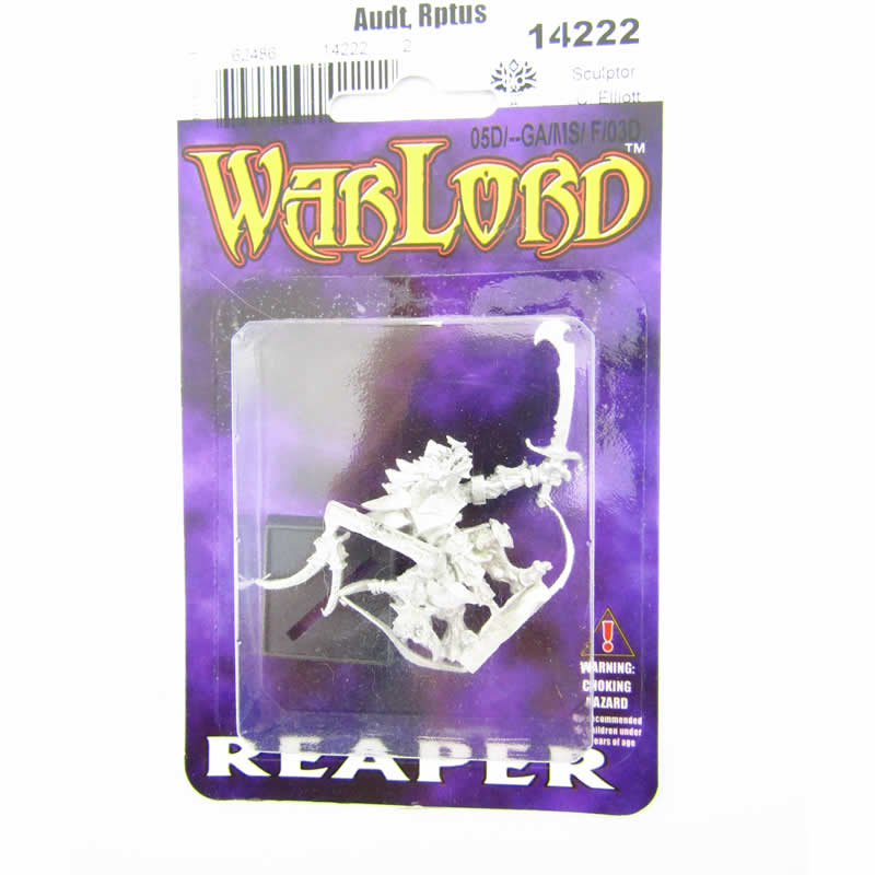RPR14222 Audt Reptus Sergeant Miniature 25mm Heroic Scale Warlord (ONLINE ORDER ONLY)
