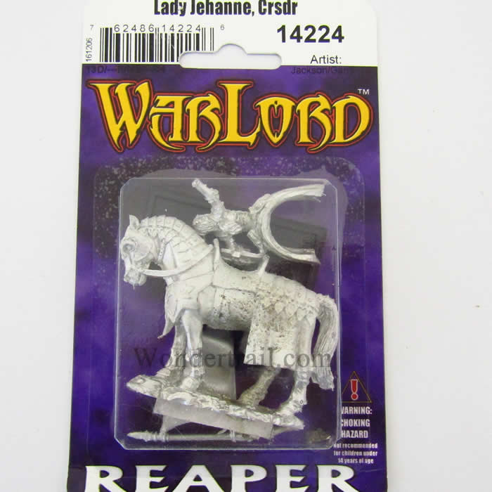 RPR14224 Lady Jehanne Crusaders Miniature 25mm Heroic Scale Warlord (ONLINE ORDER ONLY)