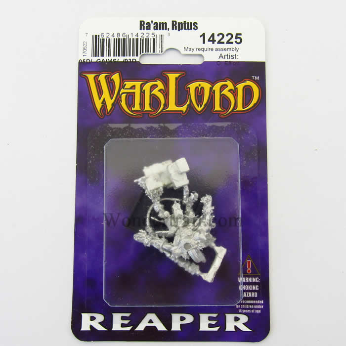 RPR14225 Raam Reptus Hero Miniature 25mm Heroic Scale Warlord (ONLINE ORDER ONLY)