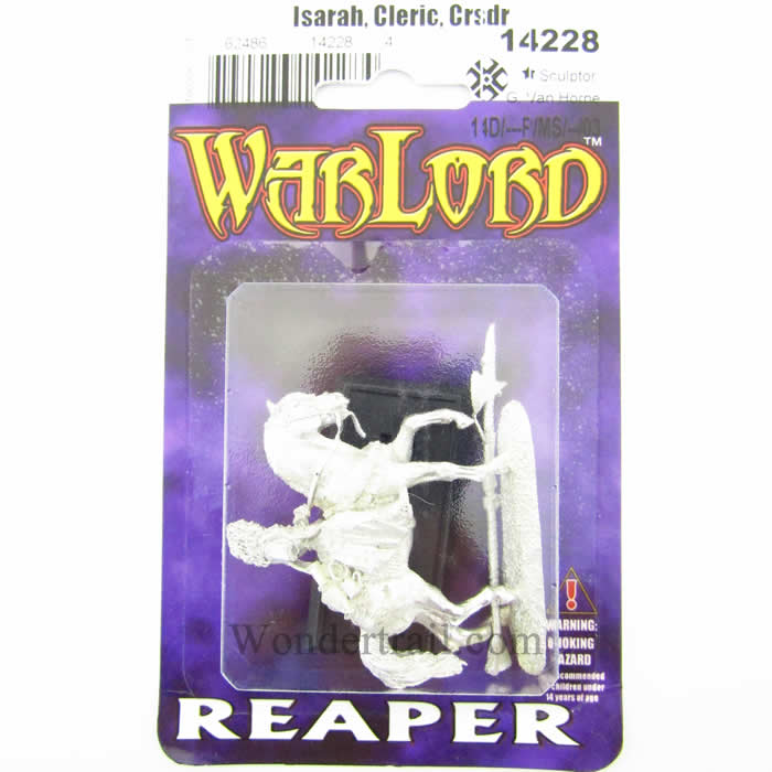 RPR14228 Isarah Crusaders Cleric Miniature 25mm Heroic Scale Warlord (ONLINE ORDER ONLY)