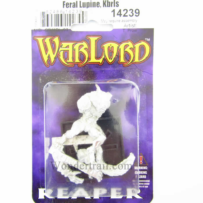 RPR14239 Feral Hunter Lycanthrope Miniature 25mm Heroic Scale Warlord (ONLINE ORDER ONLY)