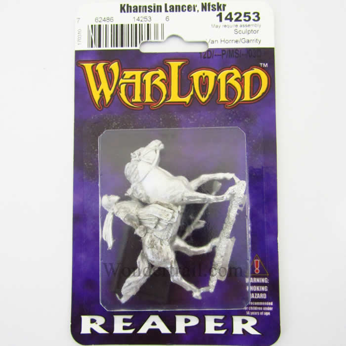 RPR14253 Khamsin Lancer Nefsokar Miniature 25mm Heroic Scale Warlord (ONLINE ORDER ONLY)