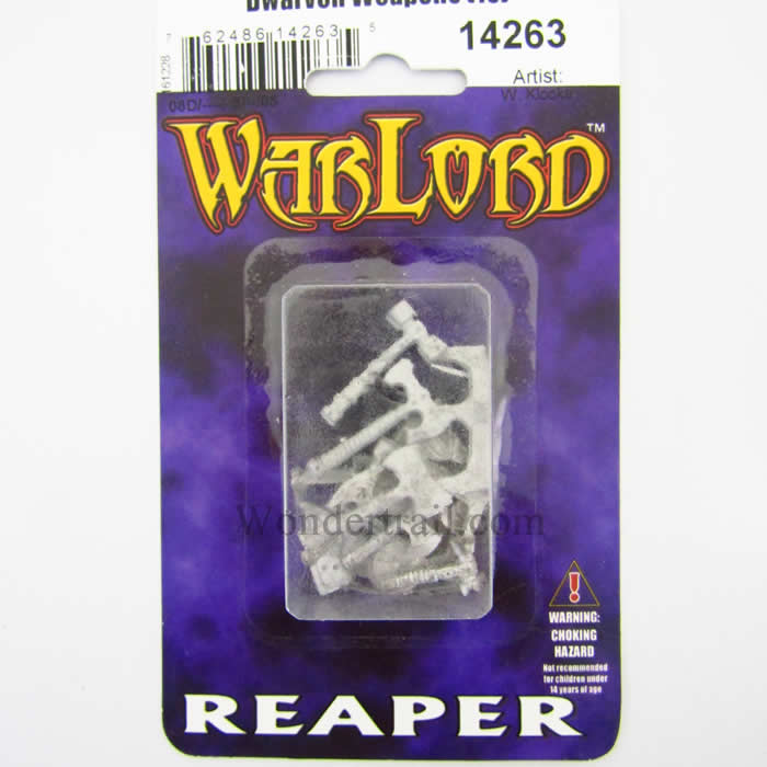 RPR14263 Dwarven Weapons Miniature 25mm Heroic Scale Warlord (ONLINE ORDER ONLY)