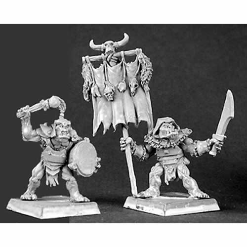 RPR14292 Standard And Musician Reven Miniature 25mm Heroic Scale (ONLINE ORDER ONLY)