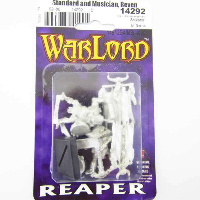 RPR14292 Standard And Musician Reven Miniature 25mm Heroic Scale (ONLINE ORDER ONLY)