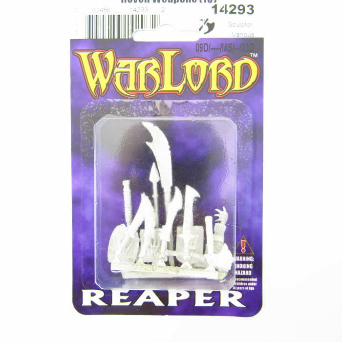 RPR14293 Reven Weapons Pack Miniature 25mm Heroic Scale Warlord (ONLINE ORDER ONLY)