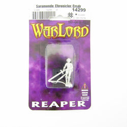 RPR14299 Saramonde Crusaders Chronicler Miniature 25mm Heroic Scale (ONLINE ORDER ONLY)