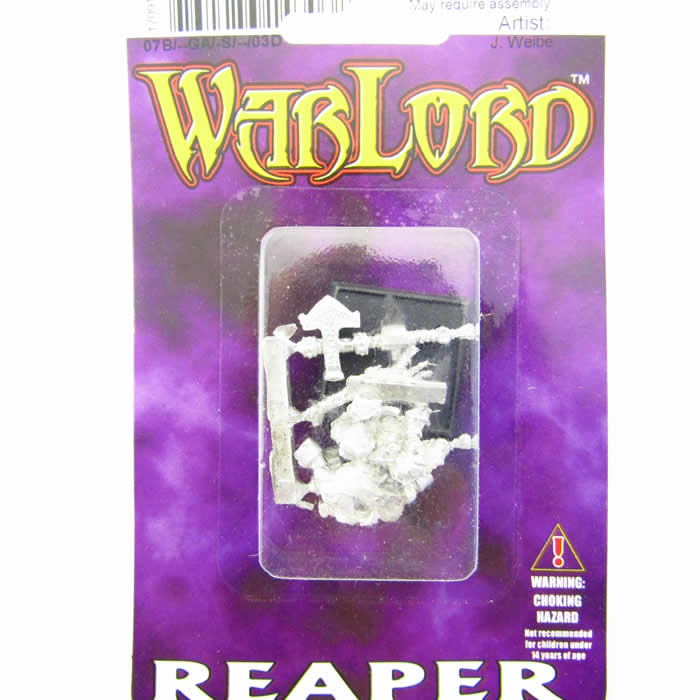 RPR14303 Logan Dwarf Warlord Miniature 25mm Heroic Scale Warlord (ONLINE ORDER ONLY)