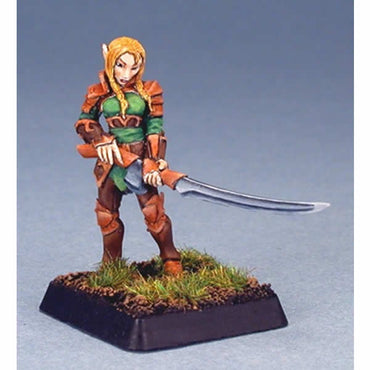RPR14323 Flara Vale Swordsman Elf Grunt Miniature 25mm Heroic Scale (ONLINE ORDER ONLY)