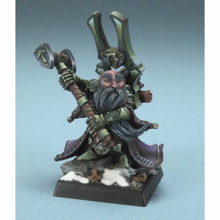 RPR14324 Herryk Aesir Dwarf Warlord Miniature 25mm Heroic Scale (ONLINE ORDER ONLY)