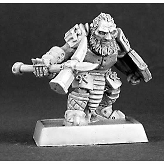 RPR14331 Dark Dwarf Warrior Mercenaries Adept Miniature 25mm Heroic Scale (ONLINE ORDER ONLY)