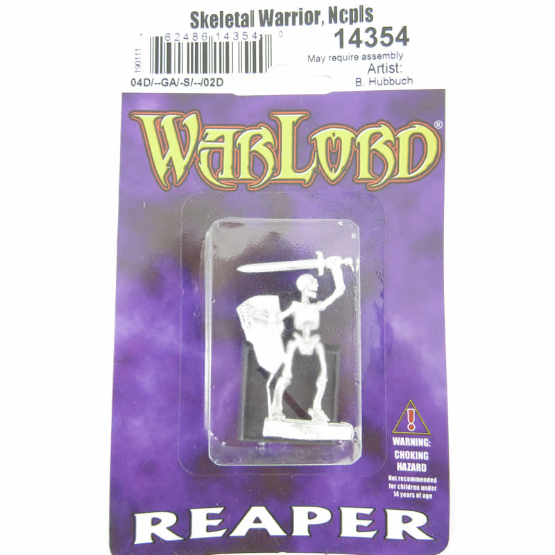 RPR14354 Skeletal Warrior Necropolis Grunt Miniature 25mm Heroic Scale (ONLINE ORDER ONLY)