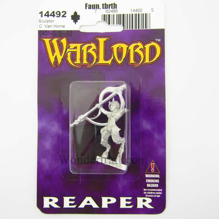 RPR14492 Faun Miniature 25mm Heroic Scale Warlord Reaper Miniatures (ONLINE ORDER ONLY)