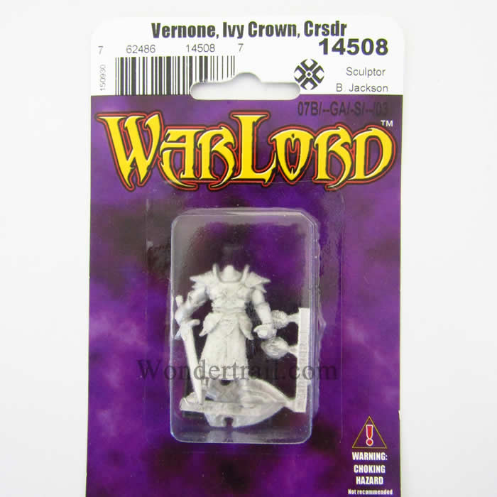 RPR14508 Vernone Ivy Crown Captain Miniature 25mm Heroic Scale (ONLINE ORDER ONLY)