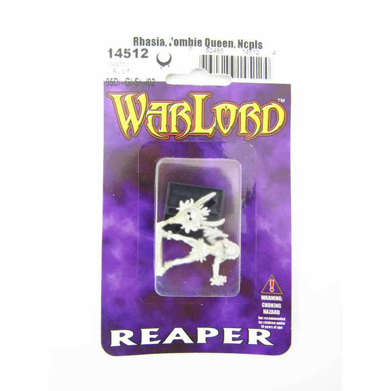 RPR14512 Rhasia Zombie Master Miniature 25mm Heroic Scale Warlord (ONLINE ORDER ONLY)