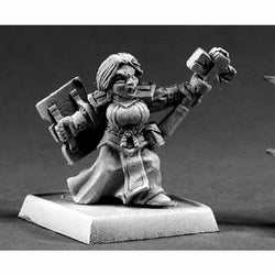 RPR14519 Female Dwarf Valkyrie Miniature 25mm Heroic Scale Warlord (ONLINE ORDER ONLY)