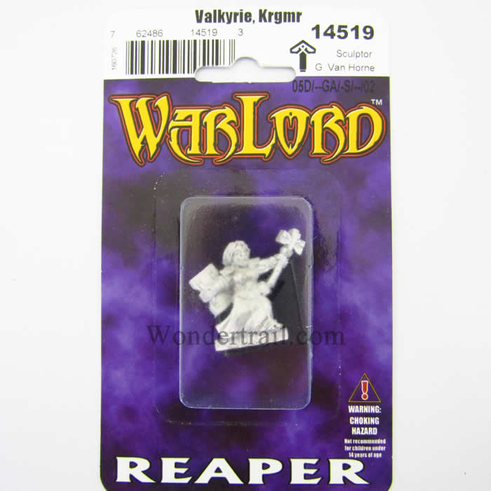 RPR14519 Female Dwarf Valkyrie Miniature 25mm Heroic Scale Warlord (ONLINE ORDER ONLY)