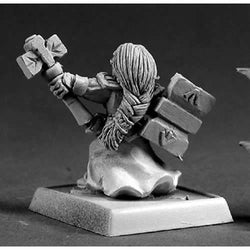 RPR14519 Female Dwarf Valkyrie Miniature 25mm Heroic Scale Warlord (ONLINE ORDER ONLY)