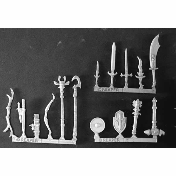 RPR14522 Mercenary Weapons Pack Miniature 25mm Heroic Scale (ONLINE ORDER ONLY)