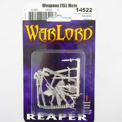 RPR14522 Mercenary Weapons Pack Miniature 25mm Heroic Scale (ONLINE ORDER ONLY)