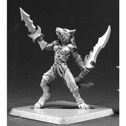 RPR14532 Aislinn Lupine Slayer Captain Miniature 25mm Heroic Scale (ONLINE ORDER ONLY)