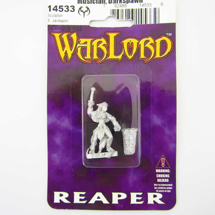 RPR14533 Darkspawn Musician Miniature 25mm Heroic Scale Warlord (ONLINE ORDER ONLY)