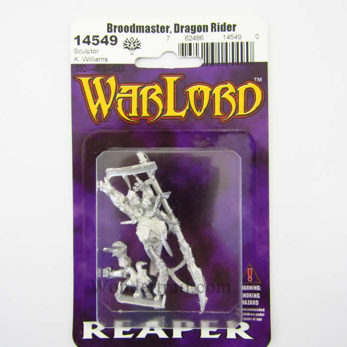 RPR14549 Brood Dragon Rider Miniature 25mm Heroic Scale Warlord (ONLINE ORDER ONLY)