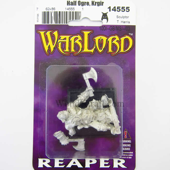 RPR14555 Half Ogre Warrior Miniature 25mm Heroic Scale Warlord (ONLINE ORDER ONLY)