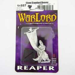 RPR14557 Elven Standard Bearer Miniature 25mm Heroic Scale Warlord (ONLINE ORDER ONLY)