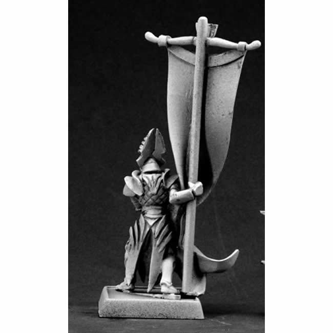 RPR14557 Elven Standard Bearer Miniature 25mm Heroic Scale Warlord (ONLINE ORDER ONLY)