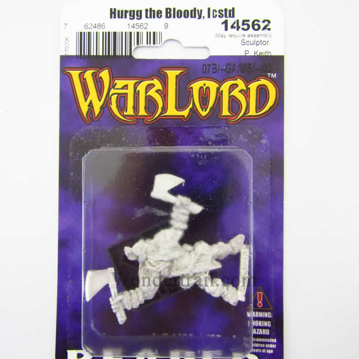 RPR14562 Hurgg the Bloody Miniature 25mm Heroic Scale Warlord (ONLINE ORDER ONLY)