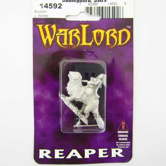 RPR14592 Sable Guard Miniature 25mm Heroic Scale Warlord (ONLINE ORDER ONLY)