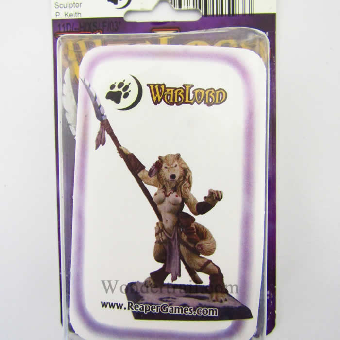 RPR14593 Kashia Ghostmane Tribe Lupine Miniature 25mm Heroic Scale (ONLINE ORDER ONLY)