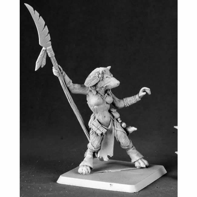 RPR14593 Kashia Ghostmane Tribe Lupine Miniature 25mm Heroic Scale (ONLINE ORDER ONLY)