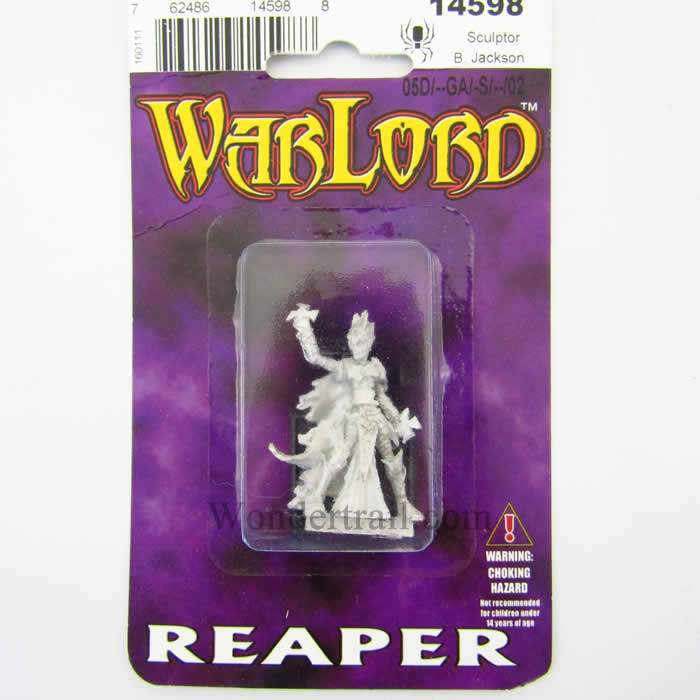RPR14598 Erdolliel Saerwen Dark Elf Glaive Thrower Miniature (ONLINE ORDER ONLY)