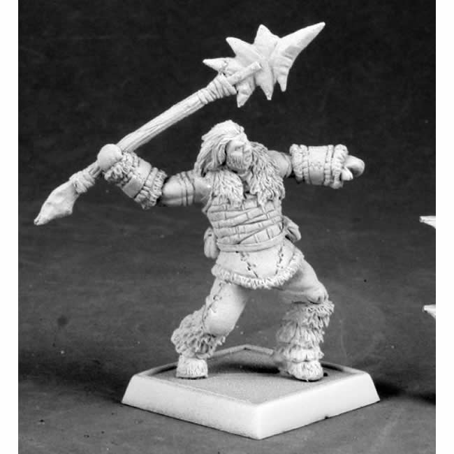 RPR14603 Barbarian Spearthrower Miniature 25mm Heroic Scale Warlord (ONLINE ORDER ONLY)
