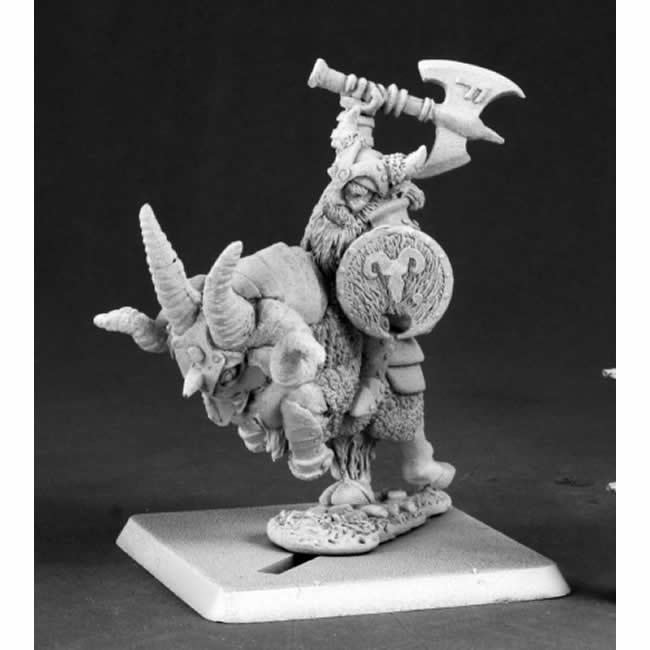 RPR14607 Kragmarr Ram Rider Miniature 25mm Heroic Scale Warlord (ONLINE ORDER ONLY)
