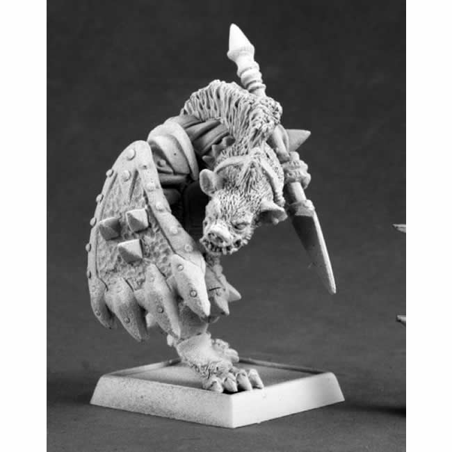RPR14611 Gnoll Reaver of Kargir Miniature 25mm Heroic Scale Warlord (ONLINE ORDER ONLY)