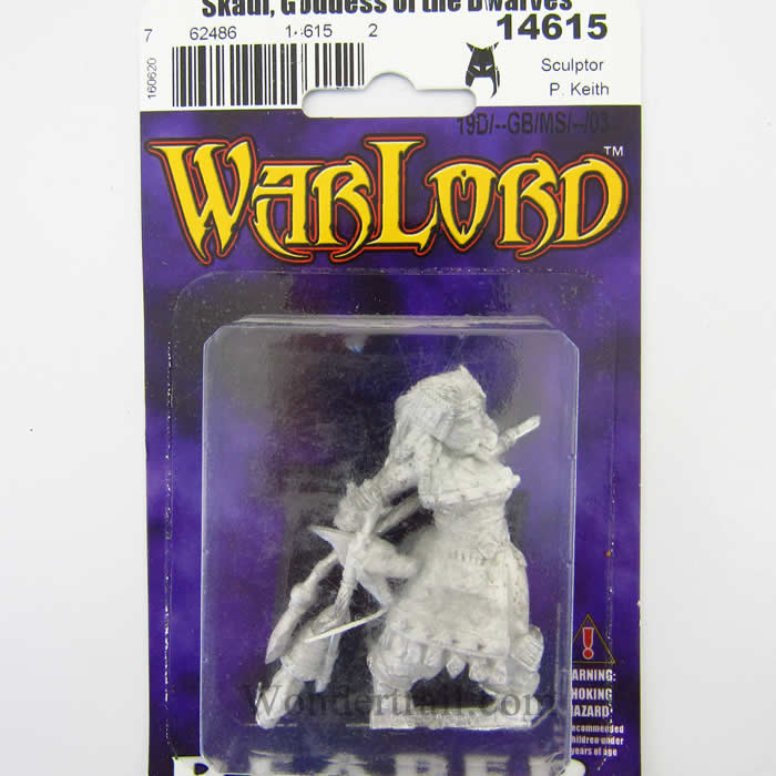 RPR14615 Skadi Dwarf Goddess Miniature 25mm Heroic Scale Warlord (ONLINE ORDER ONLY)