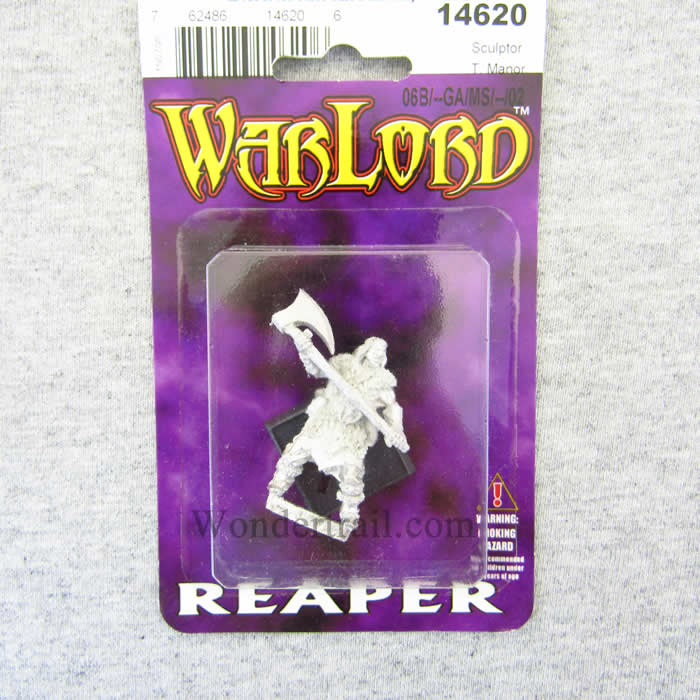RPR14620 Barbarian Axeman of Icingstead 25mm Scale Warlord Series Reaper Miniatures (ONLINE ORDER ONLY)