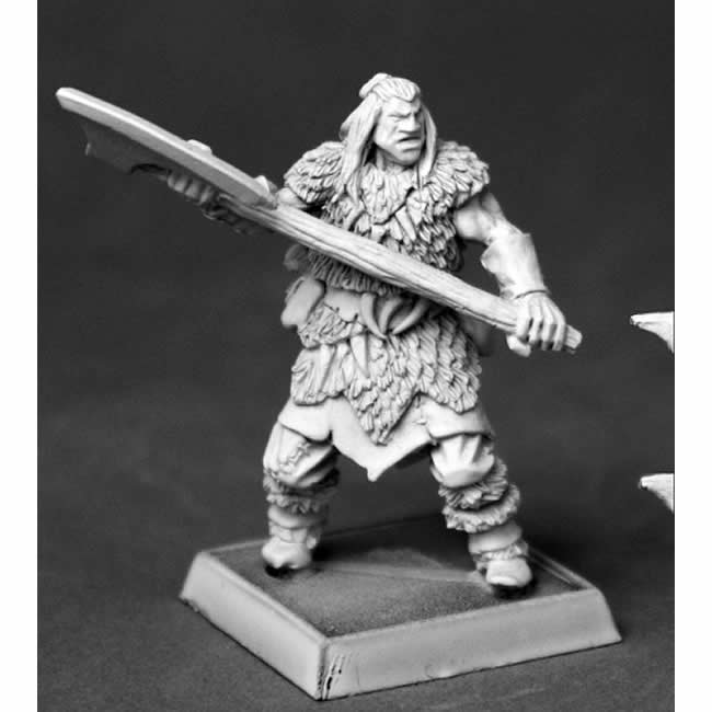 RPR14620 Barbarian Axeman of Icingstead 25mm Scale Warlord Series Reaper Miniatures (ONLINE ORDER ONLY)