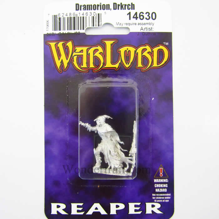 RPR14630 Dramorion Dark Elf Sorcerer Miniature 25mm Heroic Scale (ONLINE ORDER ONLY)
