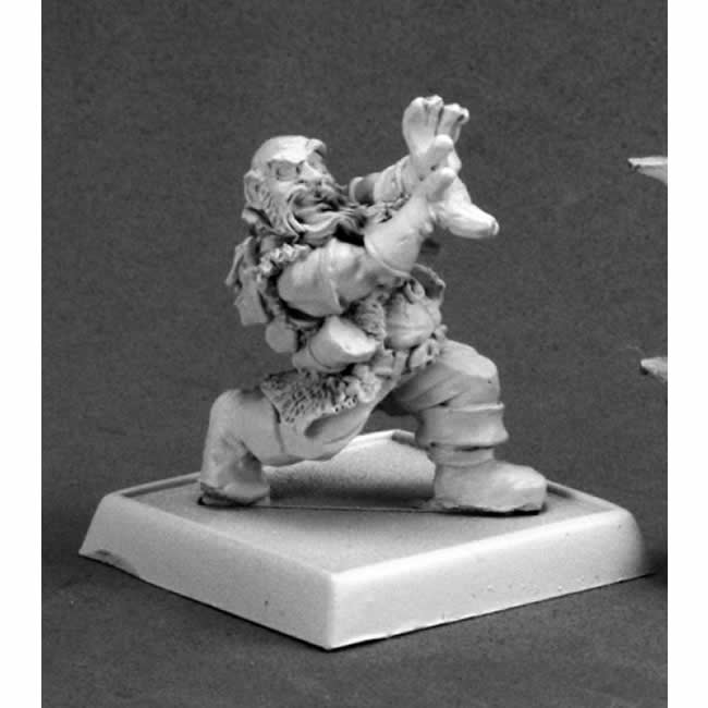 RPR14633 Warlord Gilok Onyxfist Dwarf Wizard Miniature 25mm Heroic Scale (ONLINE ORDER ONLY)