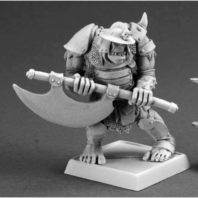 RPR14636 Gologh the Vicious Orc Captain Miniature 25mm Heroic Scale (ONLINE ORDER ONLY)