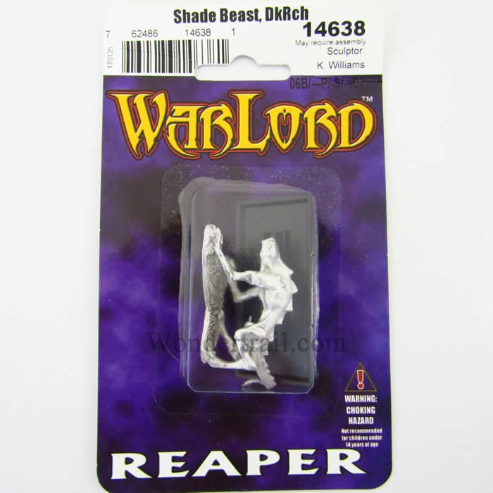 RPR14638 Shade Beast, Darkreach Monster Miniature 25mm Heroic Scale (ONLINE ORDER ONLY)
