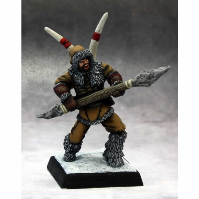 RPR14644 Nanoc Spearmaster Miniature 25mm Heroic Scale Warlord (ONLINE ORDER ONLY)